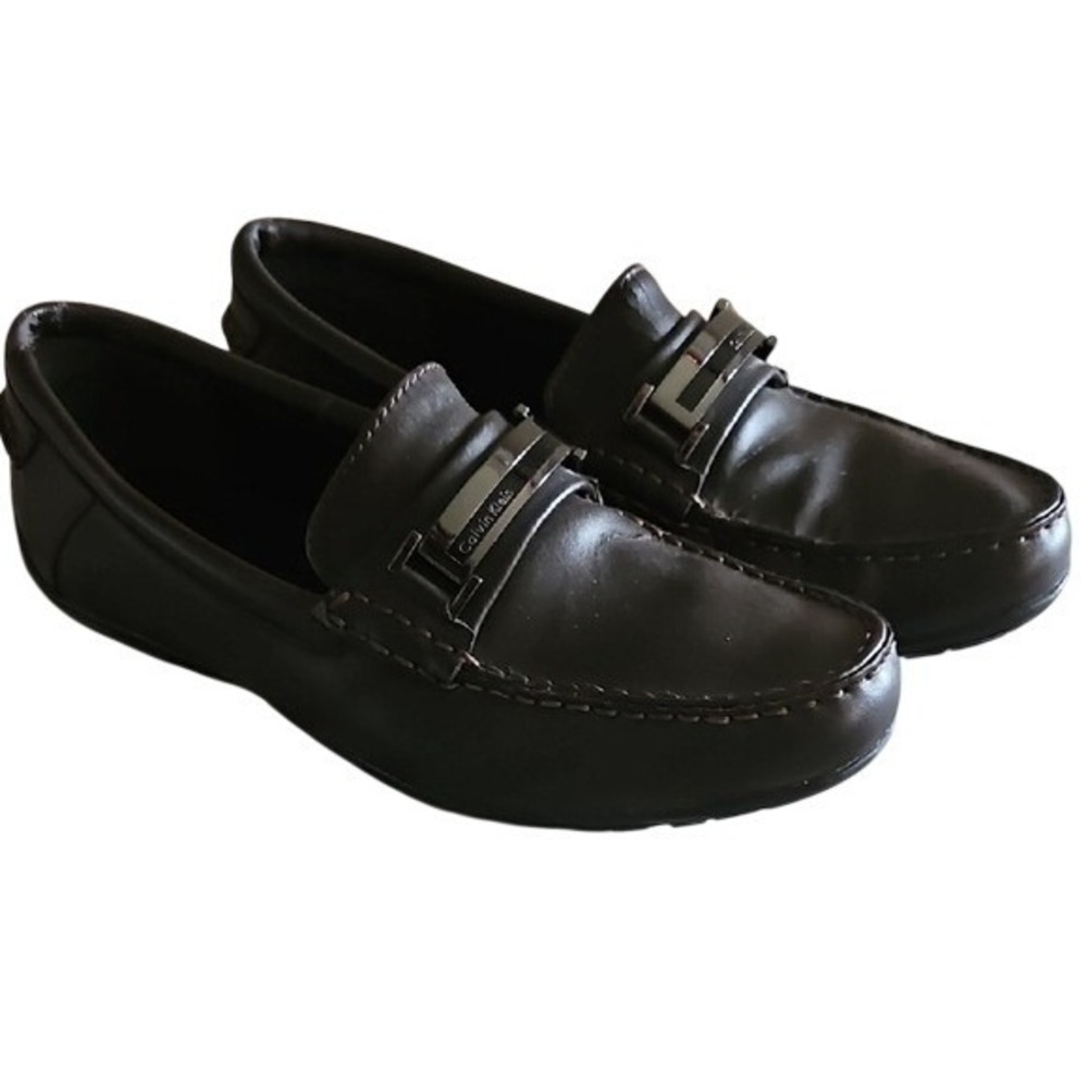 Calvin Klein Mens Driving Style Slip On Loafers Size 8.5